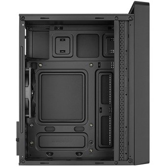  Корпус AeroCool CS-109-S-BK-v1 (4711099472390) MiniTower (mATX, USB3x1, USB2x2, 120mm fan,без БП) 