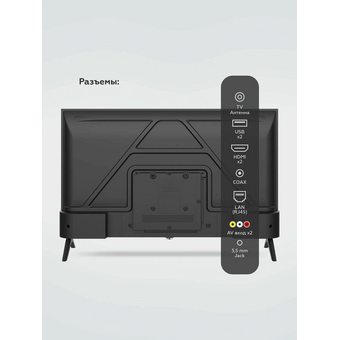  Телевизор BQ 32FSF04B Black 