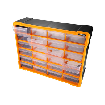  Ящик для инструментов DEKO Smart box 24 (085-3005) оранжевый 