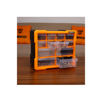  Ящик для инструментов DEKO Smart box 12 (085-3004) оранжевый 