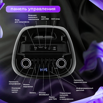  Портативная акустика ELTRONIC 30-71 Crazy Box 1000 