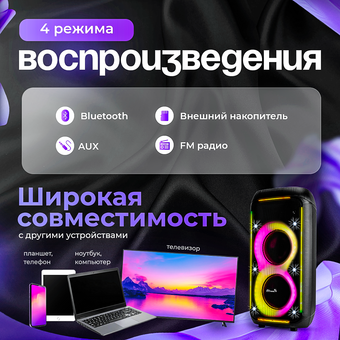  Портативная акустика ELTRONIC 30-71 Crazy Box 1000 