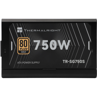  Блок питания Thermalright TR-SG750S 750W 80+ Gold (ATX, 3.1, PCIe 5.1, Non-modular, 1x24(20+4)pin, 1xCPU 8(4+4)pin, 2xPCIe*2 8(6+2)pin) 