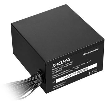  Блок питания Digma DPSU-700W-WH ATX 700W 80+ white (20+4pin) APFC 120mm fan 6xSATA RTL 