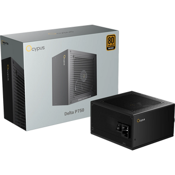  Блок питания Ocypus Delta P750 (Delta-P750-B1FDBK024X-EU) 750W (ATX, 80+ Bronze, APFC, 20+4 pin, 120mm fan, PCI-E 6+2Px3, 8xSATA) 