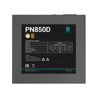  Блок питания Deepcool (GamerStorm) PN850D (R-PN850D-FC0B-WGEU-V2), 850 Вт ATX, 120 мм, 80 Plus Gold, Retail 