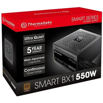  Блок питания Thermaltake Smart BX1 SE (PS-SPD-0550NNSAB-1) ATX 550W 80+ bronze (20+4pin) APFC 120mm fan color LED 6xSATA RTL 