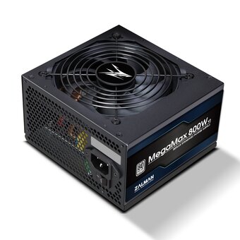  Блок питания Zalman MegaMax 800W (ZM800-TXIIv2) (120mm, APFC, 80Plus) 