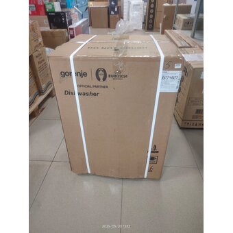  УЦ Посудомоечная машина Gorenje GS642E90W белый (плохая упаковка, б/у, малый скол на боковой стороне, нет документации, замена клапана) 
