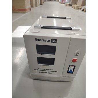  УЦ Стабилизатор напряжения ExeGate Expert AS-5000 (EX291725RUS) (плохая упаковка, б/у, перепайка контактов) 