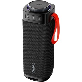  Портативная колонка Digma D-PS1522 черный 