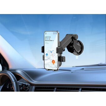  Автомобильный держатель TOPOMAX TCB-806 черный 