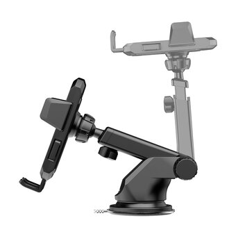  Автомобильный держатель TOPOMAX TCB-806 черный 