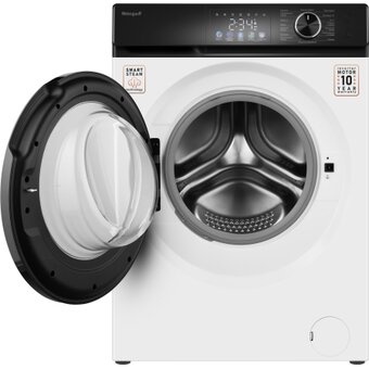  Стиральная машина Weissgauff WM 45126 Inverter Steam темно-серебристый 
