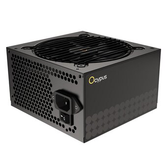  Блок питания Ocypus Gamma P750 BK (Gamma-P750-W1HDBK024X-EU) 750W (ATX, 80+, APFC, 20+4 pin, 120mm fan, PCI-E 6+2Px4, 6xSATA) 