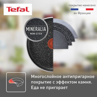  Сковорода Tefal Rock 04235128 28см 