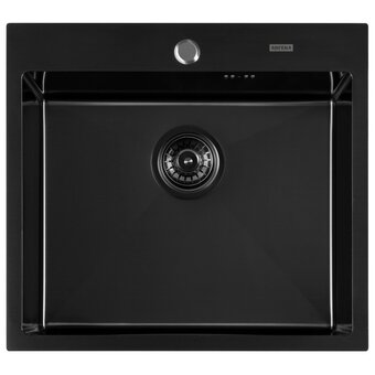  Кухонная мойка Arfeka AF 550x505 Black PVD Nano 
