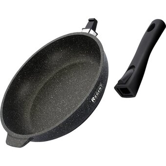  Сковорода Regent inox Cosmo 93-AL-CS-1-24S черный 