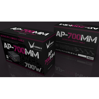  Formula V Line AP-700MM, 700W, APFC, 80+, 12cm Fan 