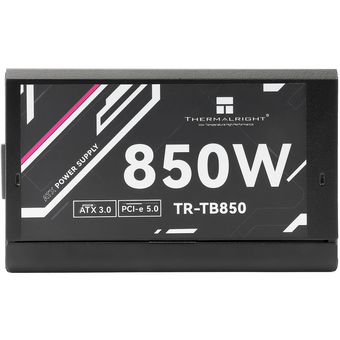  Блок питания Thermalright TR-TB850 850W 80+ Bronze (ATX, 3.0, PCIe 5.0, Full modular, 1x24(20+4)pin, 2xCPU 8(4+4)pin, 4xPCIe*2 8(6+2)pin) 