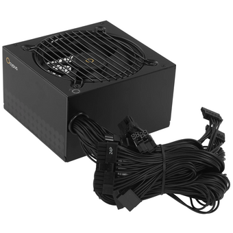  Блок питания Ocypus Gamma P750 BK (Gamma-P750-W1HDBK024X-EU) 750W (ATX, 80+, APFC, 20+4 pin, 120mm fan, PCI-E 6+2Px4, 6xSATA) 