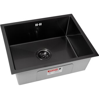  Кухонная мойка Arfeka Eco AR 550x450 Black PVD Nano 