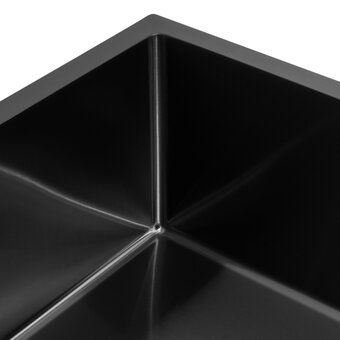  Кухонная мойка Arfeka Eco AR 550x450 Black PVD Nano 