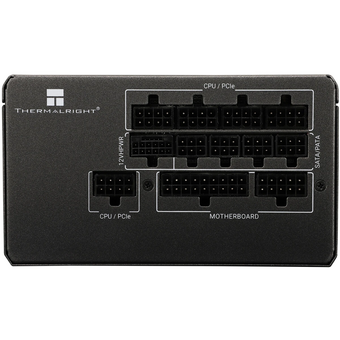  Блок питания Thermalright TR-TP 1000W 80+ Platinum (ATX, 3.0, PCIe 5.0, Full modular, 1x24(20+4)pin, 1xCPU 8(4+4)pin, 2xPCIe*2 8(6+2)pin) 
