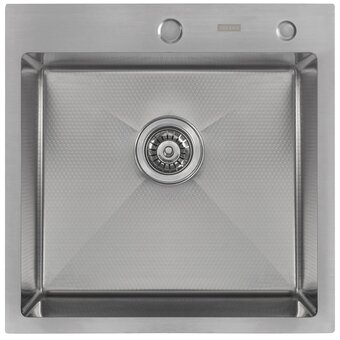  Кухонная мойка Arfeka Eco AR 500x500 Satin Decor 