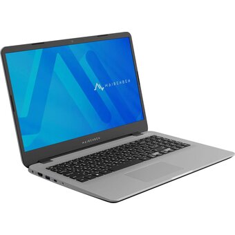  Ноутбук MAIBENBEN M543 (M5431SF0LSRE0) 15.6", IPS, AMD Ryzen 3 4300U 2.7ГГц, 4 ядра, 16ГБ DDR4, 512ГБ SSD, AMD Radeon Graphics, Linux, серебристый 