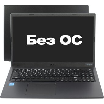  Ноутбук Acer Extensa EX215-54-31K4 (NX.EGJER.040-16G) 15.6" FHD/Core i3 1115G4/16Gb(8Gb+8Gb)/256Gb SSD/VGA int/noOS/black 