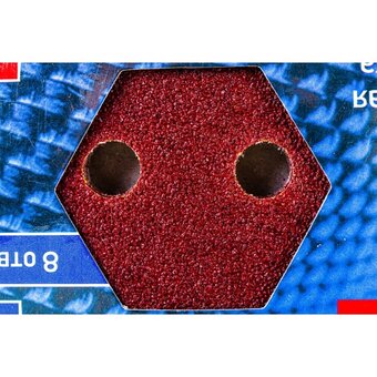  Круг шлифовальный PATRIOT 820010101 на липучке 125мм, Р60, 8 отверстий, 5шт 