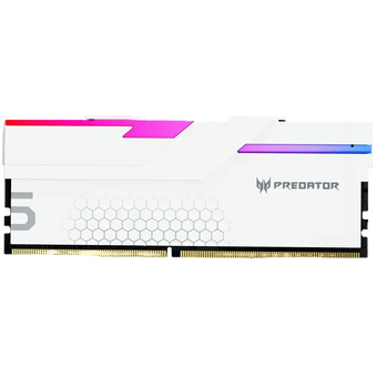  ОЗУ Acer Predator Hermes RGB (Hermes-32GB-6800-1R8-V4) (BL.9BWWR.399) 32Gb (2x16) DDR5 6800Mhz CL32 (32-45-45-108) 1.4V with Fan White 