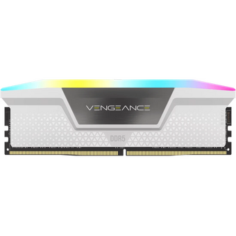  ОЗУ CORSAIR Vengeance RGB White CMH32GX5M2B6000Z30W 32GB 6000МГц DDR5 CL30 DIMM (Kit of 2x16GB) XMP 3.0 & AMD EXPO 
