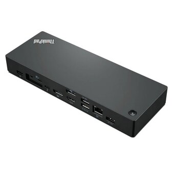  Док-станция Lenovo ThinkPad Universal Thunderbolt 4 40B00135CN Dock USB-C Dock (2x DP, 1x HDMI, 4x USB A 3.1 Gen 1, 1xUSB Type-C, 1x RJ-45 