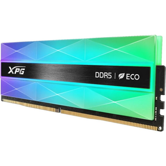  ОЗУ ADATA AX5U6400C3216G-DCLANRSG DDR5 DIMM 32GB 6400MHz 2*16GB 32-39-39 Silver Gray RGB 