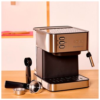  Кофемашина Solac Espresso 20 Bar нержавеющая сталь 