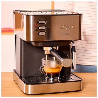  Кофемашина Solac Espresso 20 Bar нержавеющая сталь 