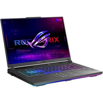  Ноутбук ASUS G614FR-S5056 ROG Strix G16 90NR0NK8-M002K0 16"(2560x1600 (матовый, 240Hz) IPS)/AMD Ryzen 9 9955HX(2.5Ghz)/16384Mb/1024PCISSDGb/noDVD 