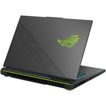  Ноутбук ASUS G614FR-S5056 ROG Strix G16 90NR0NK8-M002K0 16"(2560x1600 (матовый, 240Hz) IPS)/AMD Ryzen 9 9955HX(2.5Ghz)/16384Mb/1024PCISSDGb/noDVD 