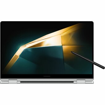  Ноутбук Samsung Galaxy Book 4 360 NP754QGK-KS3US Core 5 120U 16Gb SSD256Gb Intel Graphics 15.6" Amoled Touch FHD (1920x1080) Windows 11 Pro silver 