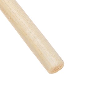  Киянка резиновая Kranz KR-12-8146 1130 г, черная, деревянная рукоятка 