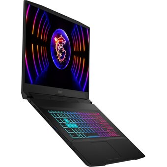  Ноутбук MSI Katana 17 B12VEK-1488XRU (9S7-17L541-1488) Intel Core i5-12450H/16Gb/SSD512Gb/RTX4050 6Gb/17.3"/IPS/FHD/144Hz/NoOS/Black 