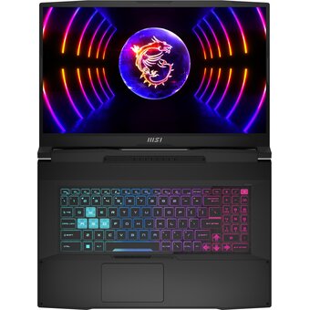  Ноутбук MSI Katana 17 B12VEK-1488XRU (9S7-17L541-1488) Intel Core i5-12450H/16Gb/SSD512Gb/RTX4050 6Gb/17.3"/IPS/FHD/144Hz/NoOS/Black 