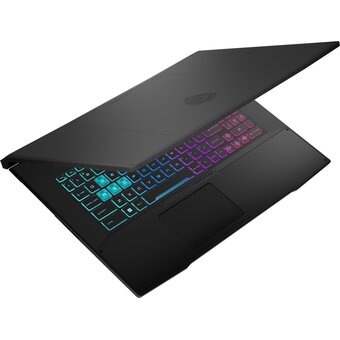  Ноутбук MSI Katana 17 B12VEK-1488XRU (9S7-17L541-1488) Intel Core i5-12450H/16Gb/SSD512Gb/RTX4050 6Gb/17.3"/IPS/FHD/144Hz/NoOS/Black 