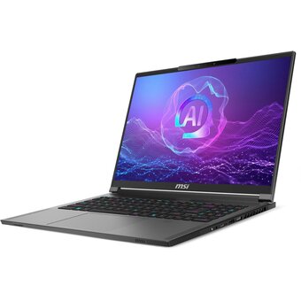  Ноутбук MSI Creator A16 AI+ A3HVFG-282RU (9S7-15FK14-282) AMD Ryzen AI 9 365/32Gb/SSD2Tb/RTX 4060 8Gb/16"/IPS/QHD+/240Hz/Win11/Lunar Gray 