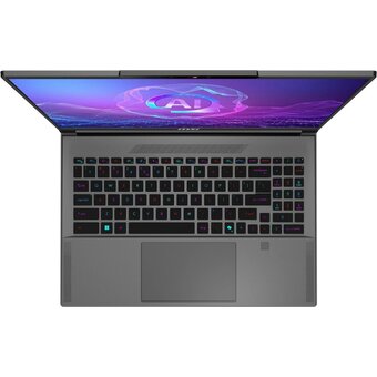  Ноутбук MSI Creator A16 AI+ A3HVFG-282RU (9S7-15FK14-282) AMD Ryzen AI 9 365/32Gb/SSD2Tb/RTX 4060 8Gb/16"/IPS/QHD+/240Hz/Win11/Lunar Gray 