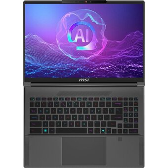 Ноутбук MSI Creator A16 AI+ A3HVFG-282RU (9S7-15FK14-282) AMD Ryzen AI 9 365/32Gb/SSD2Tb/RTX 4060 8Gb/16"/IPS/QHD+/240Hz/Win11/Lunar Gray 