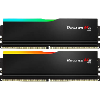  ОЗУ G.SKILL Ripjaws M5 RGB 32GB (F5-5200J4040A16GX2-RM5RK) DDR5 (2x16GB) 5200MHz CL40 (40-40-40-83) 1.1V / Black 