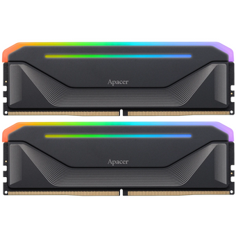  ОЗУ APACER NOX RGB (AH5U32G52C522NBAA-2) DDR5 DIMM 5200-40 2048x8 32GB 1.25V OC w/HS RP-K2 